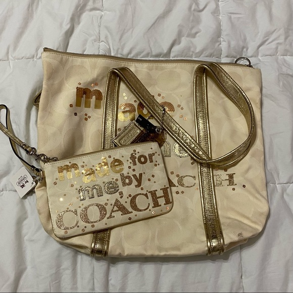 Brand new Coach Poppy purse and wristlet - Picture 1 of 7